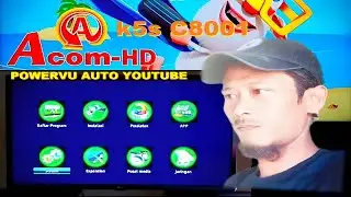 k5s cs8001 icone new software powervu youtube