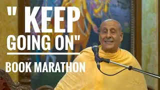 Keep Going with Book Distribution | HH Radhanath Swami
