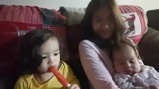 1st time eating ice cream Mar2921