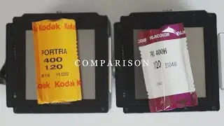 Portra 400 / Fuji Pro 400H Comparison