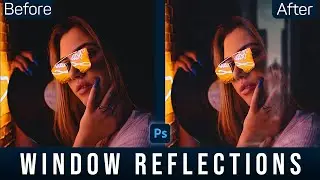 Simple way to Create Fake Window Reflections in Adobe Photoshop -Photoshop Tutorial | Magnet Academy