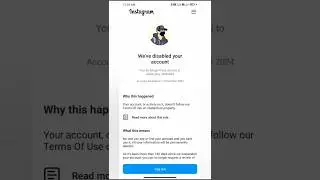 how to fix we disabled your account instagram / we disabled your account Instagram problem fix 2024
