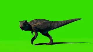 dinosaur walking green screen 4k || dinosaur green screen with sounds