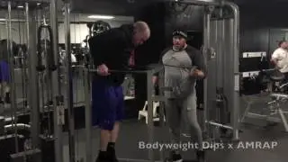 TRICEP MASS || Simple Dips Dropset