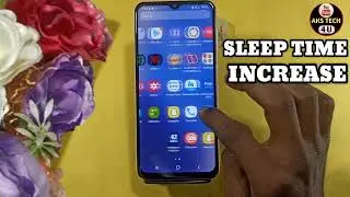 How To Increase Screen Timeout In Samsung A34 | Sleep Time Increase Samsung A34