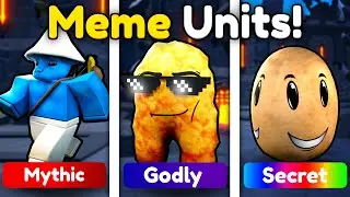 EVERY MEME UNIT vs ENDLESS MODE..