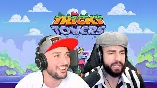 RUSSIA PAVER и АФОНЯ играют в TRICKY TOWERS