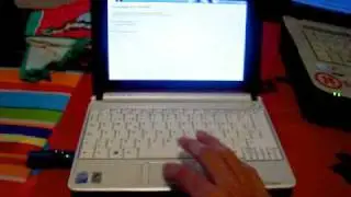 Chrome OS running from USB on Acer One
