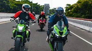 Sunday Morning Ride Bareng Anak Motor Bandung -  ZX6R Bellion