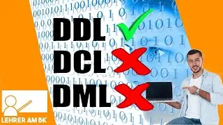 SQL lernen: Die Struktur einer Datenbank mit der DDL definieren. Teil 1/3:
