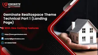 Geminate Realtospace Theme - Technical Part 1 (Landing Page)
