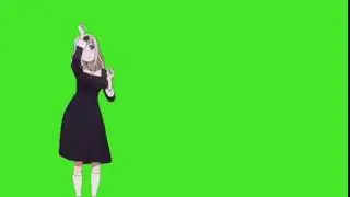 Anime dance (green screen)