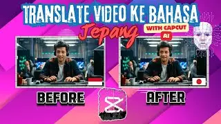 cara translate video ke bahasa asing di capcut | Capcut PC