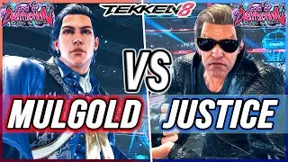 T8 🔥 Mulgold (Claudio) vs Justice (Paul) 🔥 Tekken 8 High Level Gameplay
