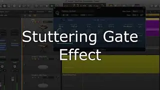 Stuttering Gate Effect - Sidechain a Noisegate to your Synth pads to make them Percussive