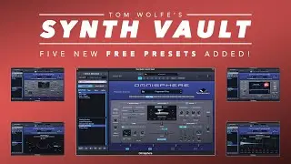 Free Omnisphere Presets - Synth Vault November 2025 | Vintage Pads & Textures