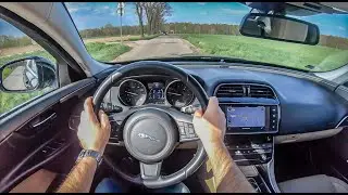 Jaguar XE | 4K POV Test Drive 
