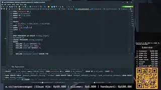 SQL Lanjutan - CURSOR di SQL
