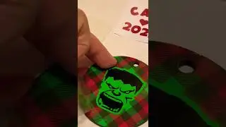 Hulk Ornament for Grandson 2023