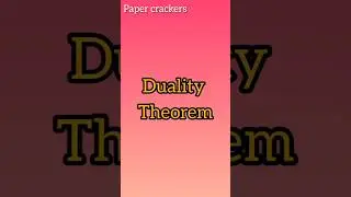 Duality Theorem | How to find Dual of Any Boolean Expression