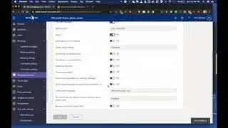 Microsoft Teams Core Admin Settings