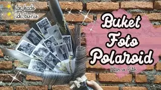HOW TO MAKE BOUQUET POLAROID MONOCHROME THEME