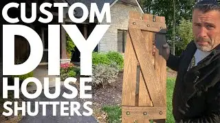 Installing Shutters: Build, Stain & Install Guide