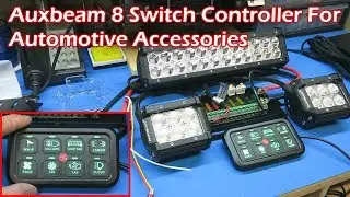 AUXBEAM 8 Switch Controller For Automotive Lighting and Accessories
