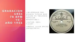 Maria Luisa Anido interpreta a Abel Fleury (1956)