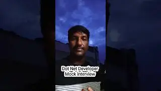 Dot Net Developer interview @LuckyTechzone