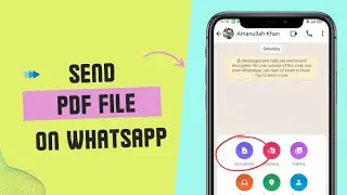 how to share pdf file on whatsapp | share pdf file on whatsapp | pdf file share on whatsapp