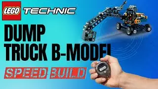 Lego Dump truck Alternative speed build - Lego technic 2023 - 42147 alternate build - Lego building
