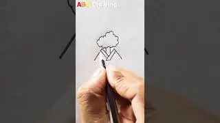 House Scenery Drawing Shorts | #shorts