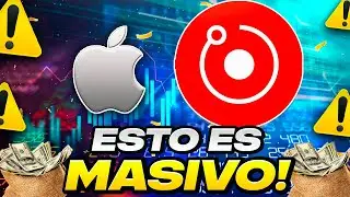 QUE ES RENDER 🍎  2024 | APPLE  es SOCIO? | Tokenomics RNDR