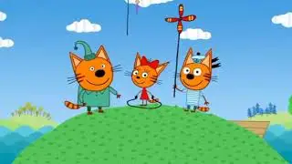 Три кота - заставка - 🌲🌳🌴🌵- Лето - Мультяшный Мультик - Без рекламы