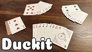 How to Play Duckit | a card game for three players