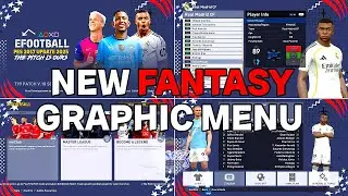 PES 2017 | NEW FANTASY GRAPHIC MENU