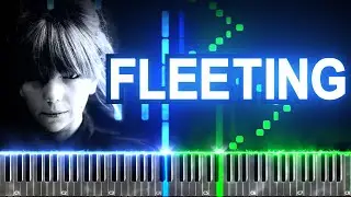 Poppy Ackroyd - Fleeting | Synthesia Piano Tutorial