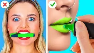 FUNNY SCHOOL SUPPLIES TIPS || Useful School Supplies Tips by 123 GO! GOLD