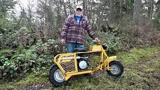 Riding  Cushman Trailster to Find Dead Trees + Winter Quarters
