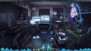 ArchCraft + Openbox + Komorebi + Bashtop + Lolcat