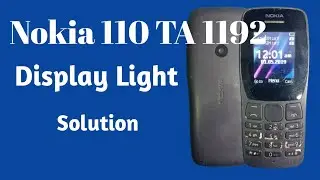 nokia ta-1192 (110) lcd light jumper solution