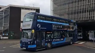 Steel Link X1, Rotherham to Meadowhall - First South Yorkshire 35123 (HD)