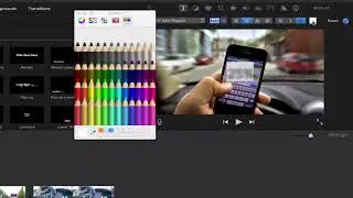 iMovie for Mac- Titles and Text