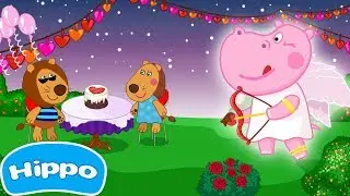 Hippo 🌼 Cooking games 🌼 Valentine's cafe for Girls 🌼 Teaser