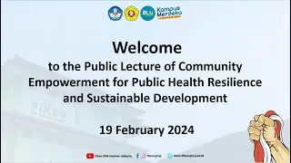Seminar Of Comunity Empowerment fot Public Health Resilience and Sustainable Development