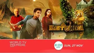 KARTHIKEYA 2 - SUNDAY, 27TH NOVEMBER, 8 PM - NIKHIL, ANUPAMA, ANUPAM KHER - PROMO - ZEE CINEMA