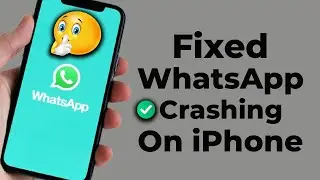 WhatsApp Keeps Crashing On iPhone || How To Fix WhatsApp Keeps Crashing on iPhone | Apple info