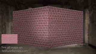 📸 Painted brick - 01, TEXTURE for 3Ds Max, Unreal Engine, Unity (seamless)