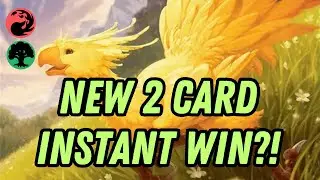 New 2 Card Combo Puts All Lands into Play and Deals 20+ Damage! MTG Final Fantasy Standard MTG Arena